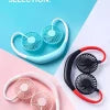 Sports Summer Neck Fanusb Rechargeable (random Color)